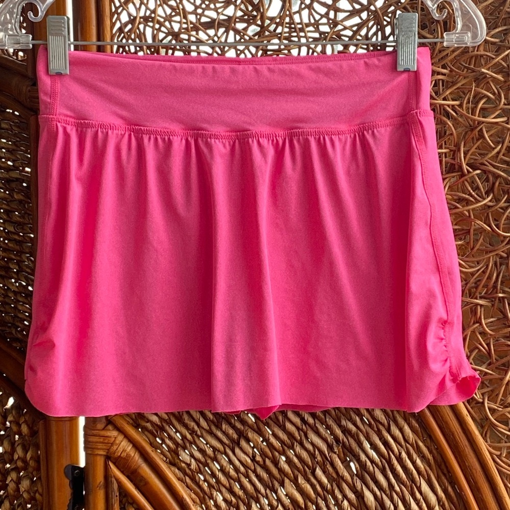 all in motion Pink Girls XL Athletic Shorts Skirt. Size XL Gathered Sides